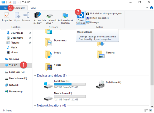 file explorer